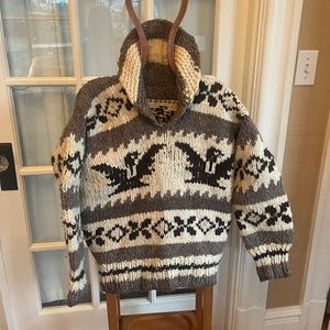 Handknit vintage sweater